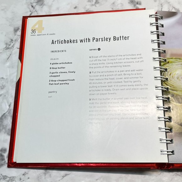 Just 4 Things Cookbook Simple Recipes 2007 Spiral Bound Hardcover - Picture 6 of 9